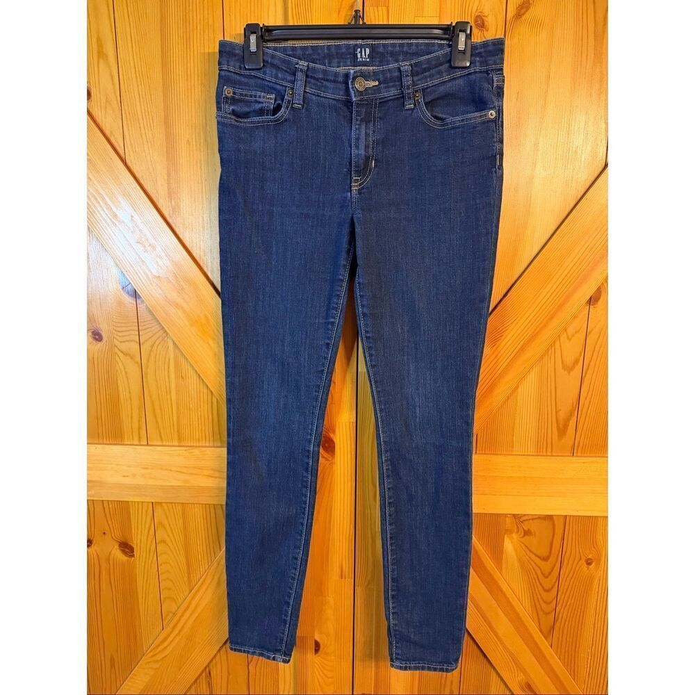 Gap Women’s Medium Wash Legging Denim Jeans Size 4/27 (7288)